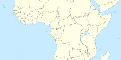 Mapa de Suacilandia áfrica